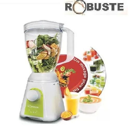 Blender Mixeur Electrique, Multifonction 400W Blanc Robuste BH400