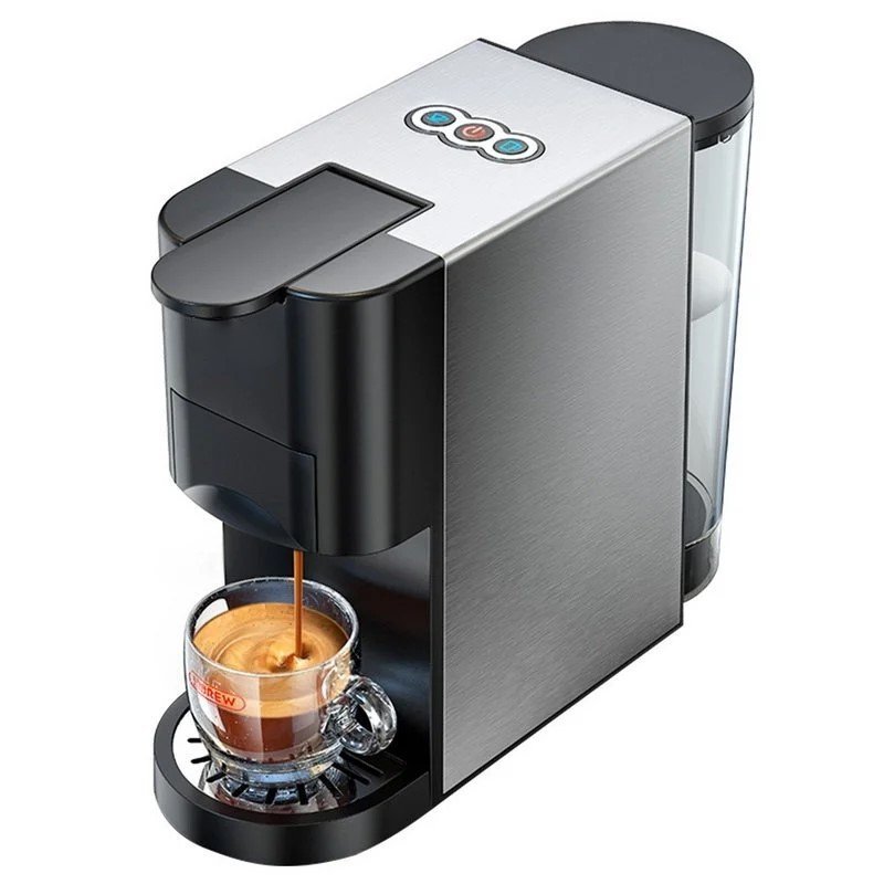 Machine a Café INOX Multi-Capsules 4 En 1 -1450W - 19 Bar 0.8L SilverCrest – Image 2