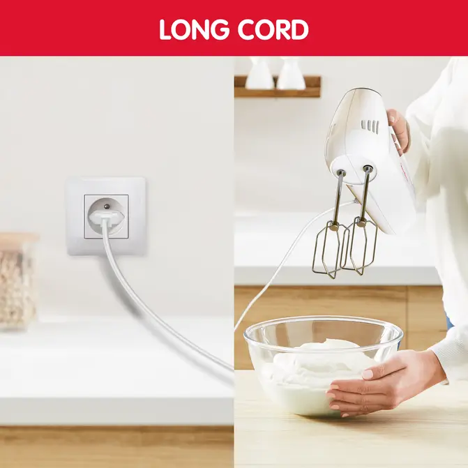 Batteur QuickMix HM3101B1 - 300W - 4 accessoires – Image 3