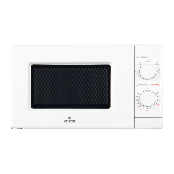 Micro-Ondes 20 L – Blanc CRISTOR MW200W