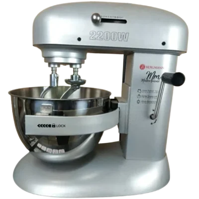 Pétrin double crochets Bergmann 2200 W 08L BSM-8006