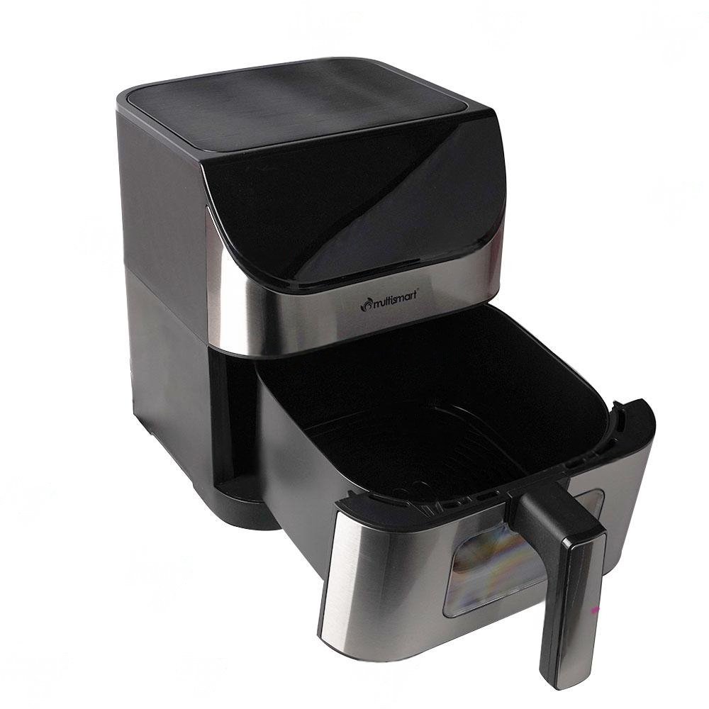 Friteuse INOX Sans Huile Numérique 6L 1500W Avec Fenêtre Multismart MS-AF3336 – Image 3