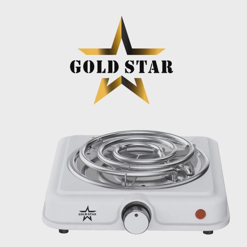 Plaque Chauffante Électrique 1000W Avec Contrôleur De Thermostat Gold Star 0122B