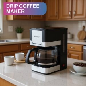 Cafetière Électrique 12Tasses 800W 1.2L Multismart MS-DF2112