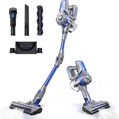 Aspirateur Balai flex Sans Fil 2-en-1 avec Écran Tactile Aspirateur Sans Fil Multismart MS-VC3012