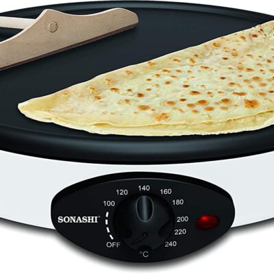 Crêpière Et Machine À Pancakes 2En1 1500W Sonashi SCRM-865